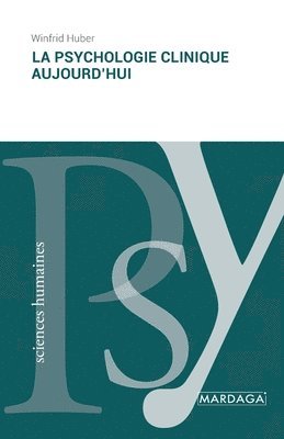 bokomslag psychologie clinique aujourd'hui