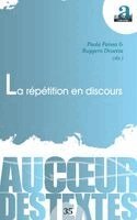 Ruggero Druetta, Paola Paissa - répétition en discours, Häftad