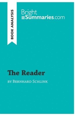 bokomslag The Reader by Bernhard Schlink (Book Analysis)