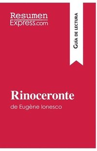 bokomslag Rinoceronte de Eugne Ionesco (Gua de lectura)