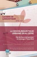 TBD - sociolinguistique urbaine en Algérie, Häftad