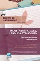 TBD - (In)justices spatiales, langue(s) et discours, Häftad
