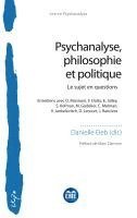 Danielle Eleb - Psychanalyse, philosophie et politique, Häftad. Tillgänglighet: Lägg i varukorg