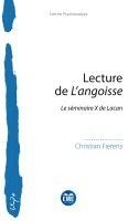 bokomslag Lecture de L'angoisse