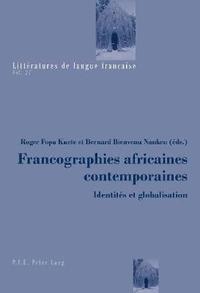 bokomslag Francographies Africaines Contemporaines