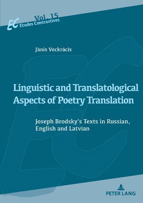 Linguistic and Translatological Aspects of Poetry Translation 1