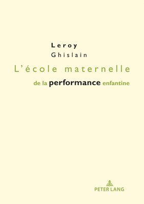 L'cole Maternelle de la Performance Enfantine 1