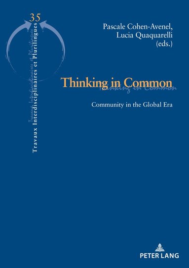 Pascale Cohen-Avenel, Lucia Quaquarelli - Thinking in Common, Häftad