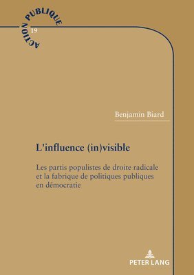 Benjamin Biard - L'influence (in)visible, Häftad