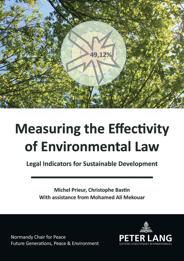 Michel Prieur, Christophe Bastin, Ali Mekouar - Measuring the Effectivity of Environmental Law, Häftad