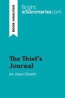 bokomslag The Thief's Journal by Jean Genet (Book Analysis)