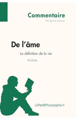 bokomslag De l'âme d'Aristote - La définition de la vie (Commentaire)