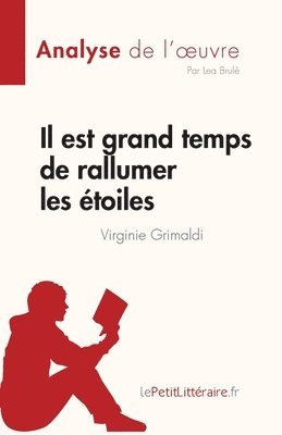 Il est grand temps de rallumer les toiles de Virginie Grimaldi (Analyse de l'oeuvre) 1