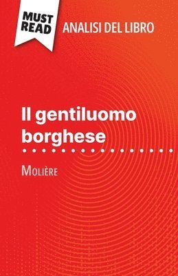 bokomslag gentiluomo borghese di Molière (Analisi del libro)