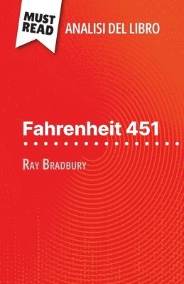 bokomslag Fahrenheit 451 di Ray Bradbury (Analisi del libro)