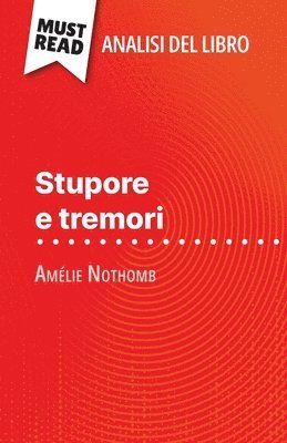 bokomslag Stupore e tremori di Amélie Nothomb (Analisi del libro)