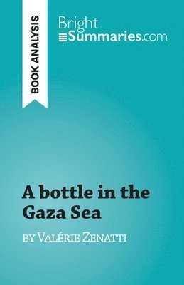 bokomslag bottle in the Gaza Sea