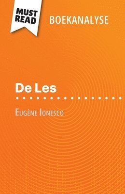 bokomslag De Les van Eugène Ionesco (Boekanalyse)
