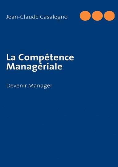 bokomslag La Competence Manageriale