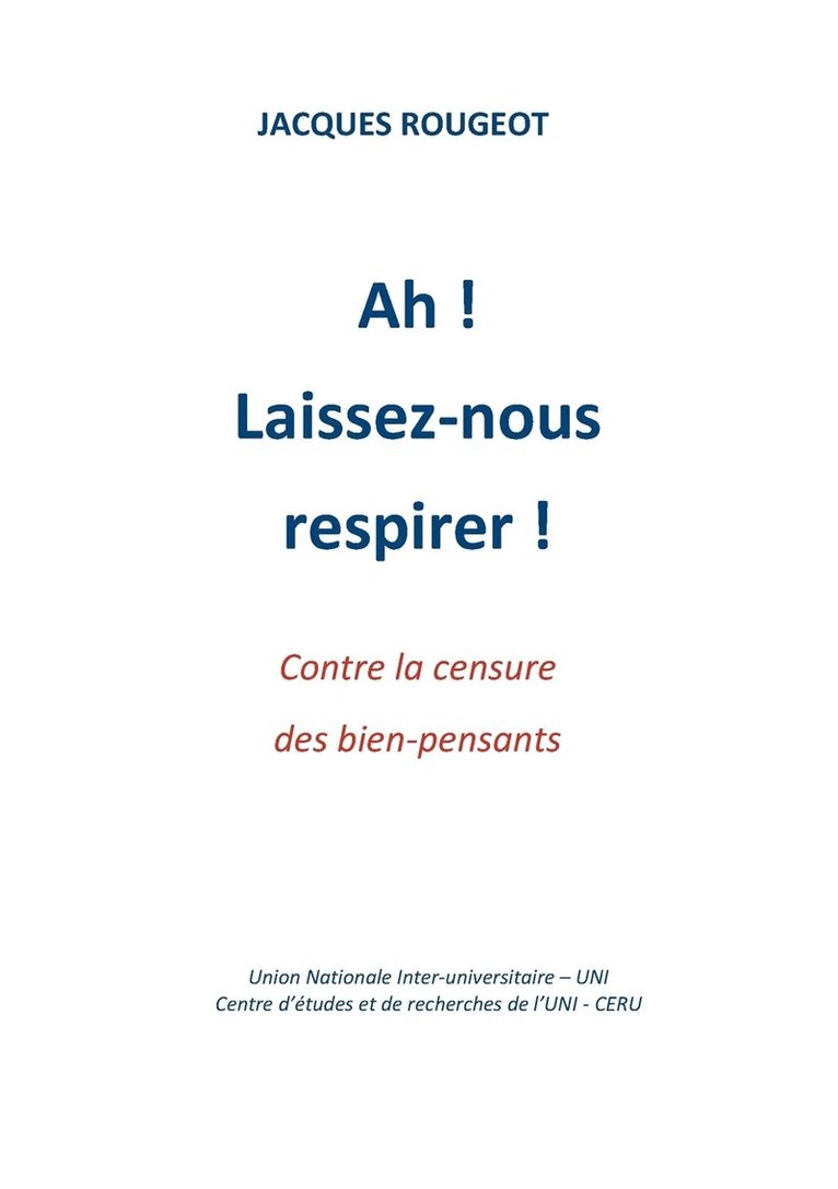 Ah ! Laissez-nous respirer ! 1