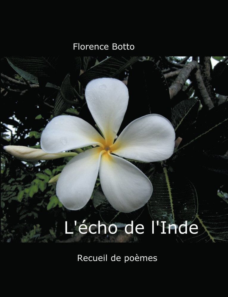Florence Botto - L'écho de l'Inde, Häftad
