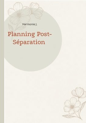 bokomslag Planning Post-Séparation