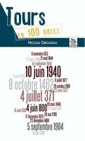 Giroudeau Nicolas - Tours en 100 dates, Häftad