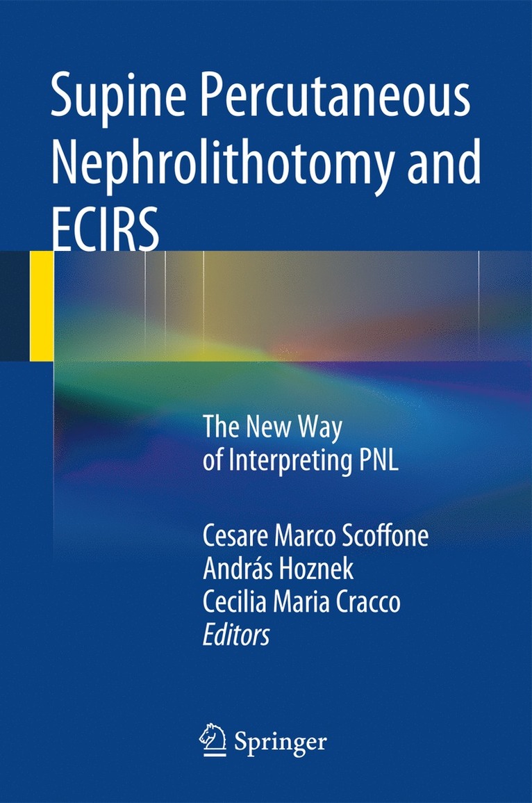 Cesare Marco Scoffone, András Hoznek, Cecilia Maria Cracco, Cecilia Maria Hoznek, András - Supine Percutaneous Nephrolithotomy and ECIRS, Inbunden