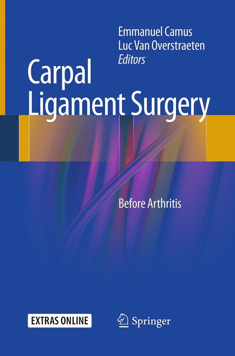Emmanuel Camus, Luc Van Overstraeten, Luc van Overstraeten - Carpal Ligament Surgery, Häftad