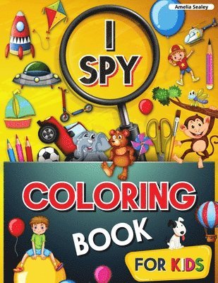 I Spy Coloring Book for Kids 1