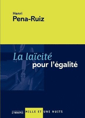 bokomslag La Laïcité pour l'égalité