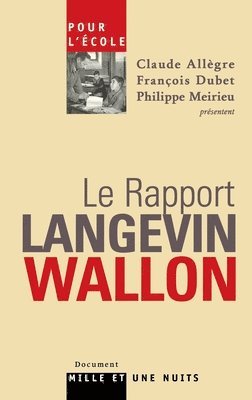 bokomslag Pour l'Ecole Le Rapport Langevin Wallon