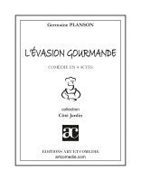 L'vasion gourmande 1