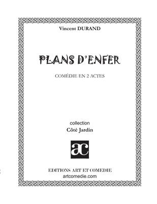 Vincent Durand - Plans d'enfer, Häftad