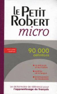 bokomslag Le petit robert micro - was le robert mi