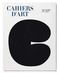 bokomslag Cahiers d'Art N°1, 2012