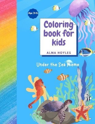 Coloring book for Kids Under the Sea Theme 1