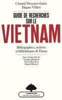Descours-Gatin Chantal - Guide des recherches sur le Viêtnam, Häftad