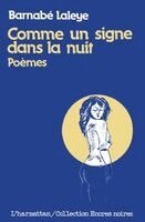 Barnabé Laye - Comme un signe dans la nuit, Häftad