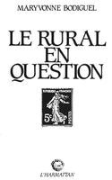 Bodiguel Maryvonne - rural en question, Häftad