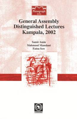 General Assembly Distinguished Lectures Kampala, 2002 1