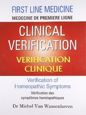 Michel Van Wassenhoven, Dr Michel Van Wassenhoven - Clinical Verification -- Verification Clinique, Häftad