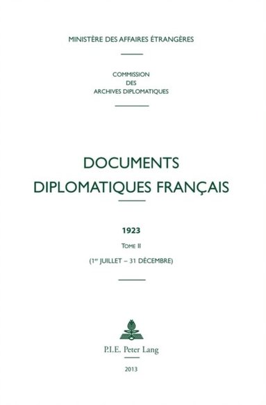 bokomslag Documents Diplomatiques Franais