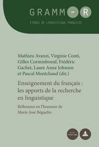 bokomslag Enseignement Du Franais: Les Apports de la Recherche En Linguistique
