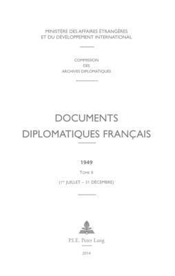 Documents Diplomatiques Franais 1