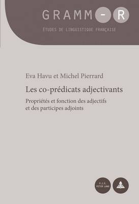 Les Co-Praedicats Adjectivants 1