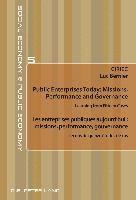 bokomslag Public Enterprises Today: Missions, Performance and Governance - Les entreprises publiques aujourd'hui : missions, performance, gouvernance