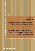 bokomslag Public Enterprises Today: Missions, Performance and Governance  Les entreprises publiques aujourdhui : missions, performance, gouvernance