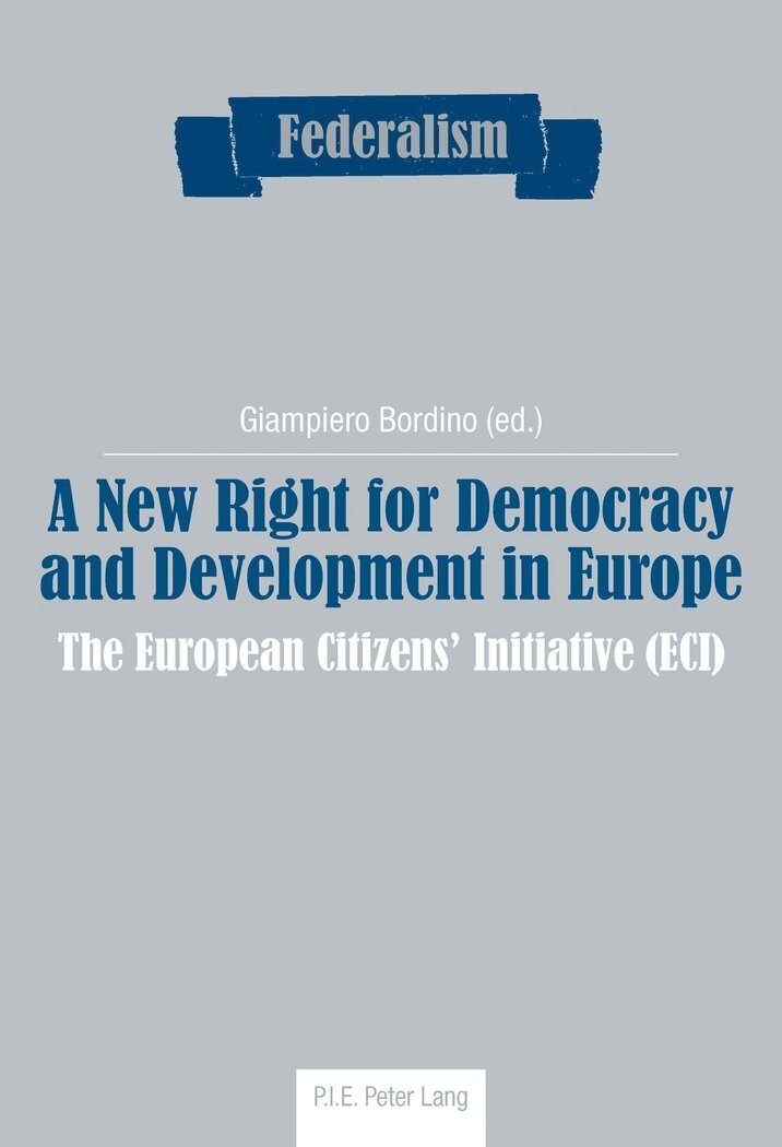 Giampiero Bordino - New Right for Democracy and Development in Europe, Häftad