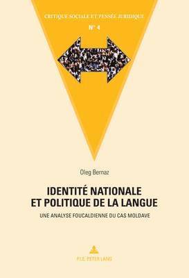 bokomslag Identit Nationale Et Politique de la Langue